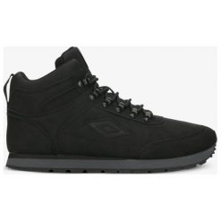 Umbro Rang buty męskie, czarny, rozmiar 41. Czarne buty trekkingowe męskie Umbro, na jesień, z gumy, bez zapięcia, outdoorowe. W wyprzedaży za 169.99 zł.
