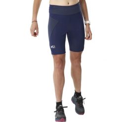Spodenki turystyczne damskie Millet Intense High Rise Short W. Niebieskie szorty damskie Millet, bez wzorów, sportowe. Za 214.98 zł.