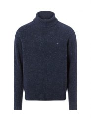 Fynch-Hatton Sweter z zawartością wełny i alpaki Mężczyźni niebieski, L. Niebieskie swetry męskie Fynch-Hatton, l, bez wzorów, z dzianiny, bez kołnierzyka. Za 379.95 zł.