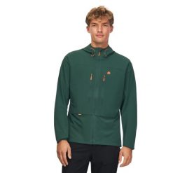 Kurtka softshell turystyczna męska dla dorosłych Alpinus Pourri. Zielone kurtki męskie Alpinus, l, bez wzorów, z softshellu, bez kaptura. Za 299.00 zł.