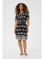 Kaffe Sukienka w kolorze czarnym rozmiar: 44. Czarne sukienki damskie Kaffe, bez wzorów, bez kołnierzyka, bez ramiączek, midi. Za 152.62 zł.