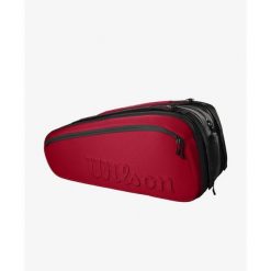Torba tenisowa Wilson Super Tour Clash v2.0 x 15. Czarne torebki klasyczne damskie Wilson, bez wzorów, bez dodatków. Za 659.99 zł.