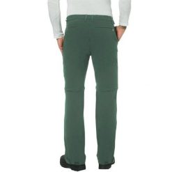 Spodnie trekkingowe męskie Vaude Farley Stretch II T-Zip 2in1. Zielone szorty męskie Vaude, na lato, bez wzorów, z elastanu. Za 228.54 zł.