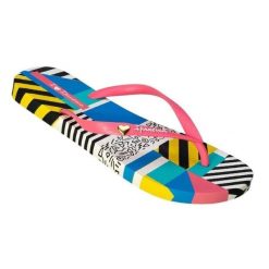 Japonki damskie plażowe do rekreacji Ipanema I love Design. Klapki damskie Ipanema, bez wzorów, z gumy, bez obcasa. Za 132.80 zł.