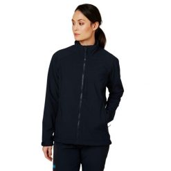 Kurtka uniwersalna damska Helly Hansen Paramont Softshell Jacket W. Niebieskie kurtki damskie Helly Hansen, s, bez wzorów, z softshellu, bez kaptura. Za 727.00 zł.