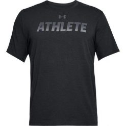 Koszulka sportowa męska Under Armour Athlete 1305661. Szare t-shirty sportowe męskie Under Armour, l, bez ramiączek, na fitness i siłownię. Za 99.99 zł.