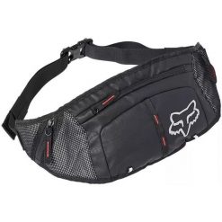 Nerka torba rowerowa mtb Fox Racing Hip Pack Slim. Czarne torebki klasyczne damskie Fox Racing, bez wzorów, bez dodatków. Za 199.00 zł.