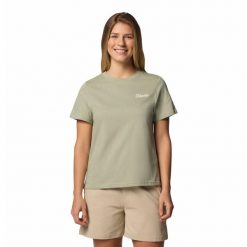 Columbia Koszulka Rolling Bend 2120021348. Zielone t-shirty damskie Columbia, m, bez wzorów, bez kołnierzyka. Za 89.99 zł.