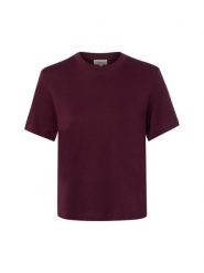 S.Oliver Koszulka Kobiety Bawełna (100%) lila, 42. T-shirty damskie S.Oliver, s, bez wzorów, z bawełny, bez kołnierzyka. Za 89.95 zł.