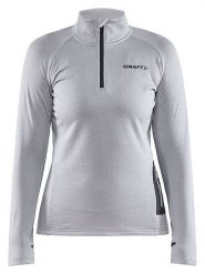 Craft Koszulka funkcyjna "Core Trim Thermal" w kolorze szarym rozmiar: XS. Szare bluzki sportowe damskie Craft, xs, bez kołnierzyka, bez ramiączek. Za 173.99 zł.
