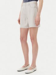 Levi's® Szorty jeansowe A9311-0018 Écru Baggy Fit. Szorty damskie bez wzorów, z bawełny. Za 169.99 zł.