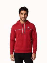 Bluza z kapturem Le Coq Sportif Tri SP. Białe bluzy z kapturem męskie Le Coq Sportif, xl, z materiału. Za 417.00 zł.