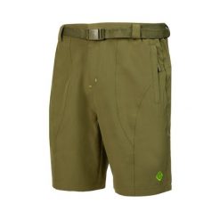 BEAR II Męskie spodenki trekkingowe i do wędrówek, technologia Dry Fit odprowadz. Zielone szorty męskie IZAS, bez kołnierzyka. Za 226.04 zł.