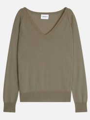 Perfect Cashmere Kaszmirowy sweter "Penelope" w kolorze khaki rozmiar: M. Brązowe swetry klasyczne damskie Perfect Cashmere, m, z kaszmiru, bez kołnierzyka. Za 347.99 zł.