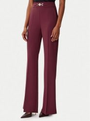 Artigli Spodnie materiałowe ACPA002994 Bordowy Regular Fit. Czerwone spodnie materiałowe damskie Artigli, bez wzorów, z materiału. Za 349.99 zł.