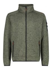 CMP Kurtka polarowa w kolorze zielonym rozmiar: 56. Zielone kurtki męskie CMP, bez wzorów, z materiału, bez kaptura. Za 143.56 zł.