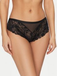 Hunkemöller Figi brazylijskie Sophia 300459 Czarny. Czarne figi damskie Hunkemöller, xl, bez wzorów, z syntetyku. Za 49.99 zł.