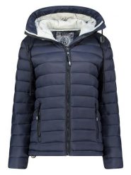 Canadian Peak Kurtka pikowana "Azuleak" w kolorze granatowym rozmiar: L. Niebieskie kurtki damskie Canadian Peak, l, bez wzorów, bez kaptura. Za 226.77 zł.
