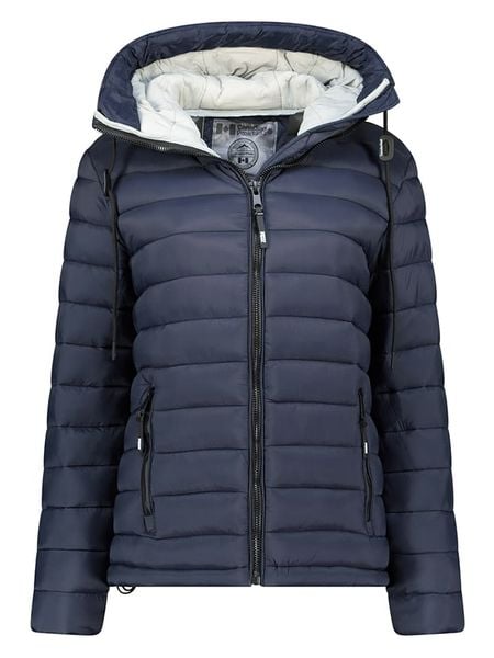 Canadian Peak Kurtka pikowana "Azuleak" w kolorze granatowym rozmiar: XL. Niebieskie kurtki damskie Canadian Peak, xl, bez wzorów, bez kaptura. Za 243.64 zł.