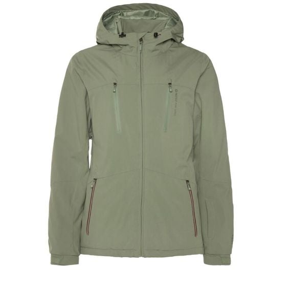 Kurtka narciarska, snowboardowa damska Protest Kenzia snowjacket. Zielone kurtki damskie Protest, m, bez wzorów, bez kaptura, narciarskie. Za 759.00 zł.