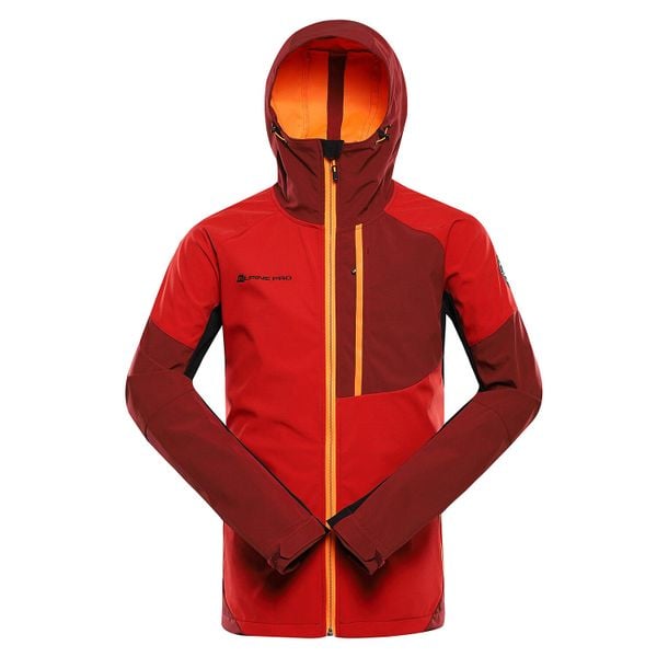 Kurtka softshell męska Alpine Pro Esprit 2. Czerwone kurtki męskie Alpine Pro, l, bez wzorów, z softshellu, sportowe, bez kaptura. W wyprzedaży za 319.00 zł.