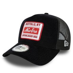 Czapka z daszkiem New Era. Czarne czapki z daszkiem damskie New Era, bez wzorów. Za 109.99 zł.