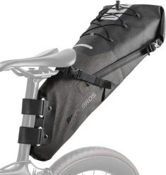 Duża torba rowerowa na siodło ROCKBROS. Czarne torebki klasyczne damskie ROCKBROS, bez wzorów, z nylonu, duże, bez dodatków. Za 332.96 zł.