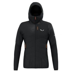 Kurtka Sportowa Męska Salewa Ortles Hyb Twr. Czarne kurtki treningowe męskie Salewa, na zimę, l, bez wzorów, z materiału, trekkingowe. Za 1,015.50 zł.