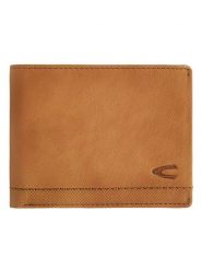 Camel Active Skórzany portfel "Nimbus" w kolorze karmelowym - 12,5 x 9,5 x 1,5 cm rozmiar: onesize. Brązowe portfele męskie Camel Active, bez wzorów, z materiału. Za 86.99 zł.