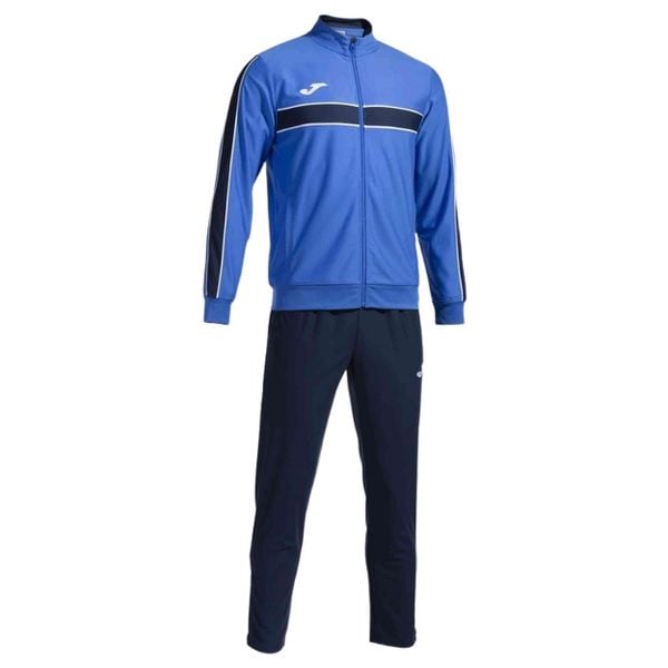 Bluza Polarowa Joma Victory Niebieska. Niebieskie bluzy bez kaptura męskie Joma, m, z dresówki. W wyprzedaży za 195.60 zł.