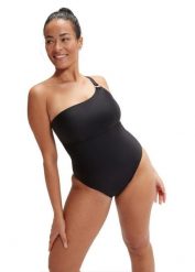 Strój kąpielowy jednoczęściowy damski na basen Speedo Asymmetric. Czarne stroje jednoczęściowe damskie Speedo, s, bez wzorów. Za 251.98 zł.