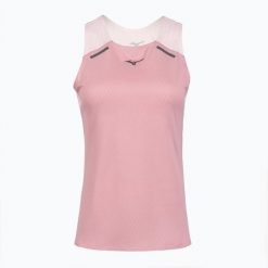 Koszulka do biegania damska Mizuno Tech Light Singlet. Czerwone t-shirty damskie Mizuno, s, bez wzorów, z materiału, bez ramiączek. Za 169.99 zł.