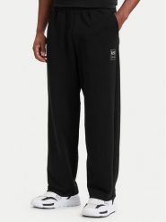 EA7 Emporio Armani Spodnie dresowe 7M002111 AF27201 UC001 Czarny Relaxed Fit. Czarne spodnie dresowe męskie EA7 Emporio Armani, bez wzorów, z bawełny. Za 604.99 zł.
