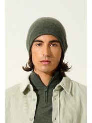 AUTHENTIC CASHMERE Kaszmirowa czapka "Pinier" w kolorze zielonym rozmiar: onesize. Zielone czapki zimowe damskie AUTHENTIC CASHMERE, z kaszmiru. Za 121.99 zł.