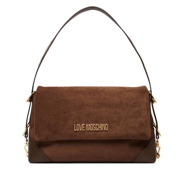 Torebka LOVE MOSCHINO. Brązowe torebki klasyczne damskie Love Moschino, bez wzorów, bez dodatków. Za 919.99 zł.