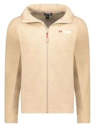 ANAPURNA Kurtka polarowa "Tugoodana" w kolorze beżowym rozmiar: S. Brązowe kurtki męskie ANAPURNA, s, bez wzorów, z polaru, bez kaptura. Za 60.99 zł.