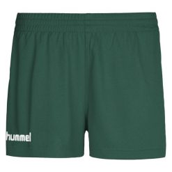 Spodenki sportowe damskie Hummel Core Womens Shorts. Zielone spodenki sportowe damskie HUMMEL, xl, do piłki nożnej. Za 37.00 zł.
