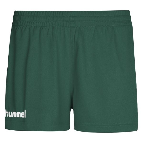 Spodenki sportowe damskie Hummel Core Womens Shorts. Zielone spodenki sportowe damskie HUMMEL, xl, do piłki nożnej. Za 37.00 zł.