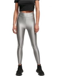 Urban Classics Legginsy w kolorze srebrnym rozmiar: XL. Szare legginsy damskie Urban Classics, xl, bez wzorów. Za 66.00 zł.