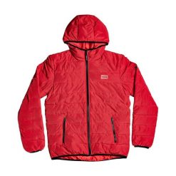 Kurtka męska DC Shoes Turner Puffer Hooded. Czerwone kurtki męskie DC Shoes, m, bez wzorów, z puchu, sportowe, bez kaptura. W wyprzedaży za 390.00 zł.