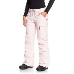 Spodnie narciarskie damskie Roxy Nadia Pant. Czerwone spodnie materiałowe damskie Roxy, bez wzorów, z materiału. Za 335.49 zł.