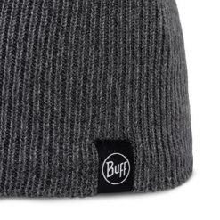Czapka BUFF KNITTED & FULL FLEECE BEANIE RENVI. Szare czapki męskie Buff, na zimę, bez wzorów, z dzianiny, klasyczne. Za 149.90 zł.