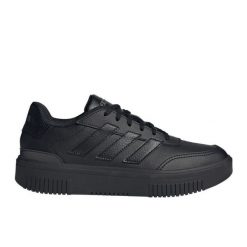 Buty adidas Courtblock W JQ8666 czarne. Czarne buty sportowe na co dzień damskie bez wzorów, z gumy. Za 357.94 zł.