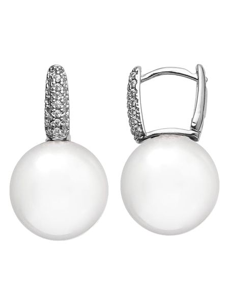 U.S. Polo Assn. Kolczyki-wkrętki z kryształami rozmiar: onesize. Białe kolczyki damskie U.S. Polo Assn., z kryształem, metalowe. Za 94.45 zł.