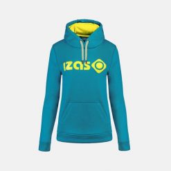Bluza z kapturem damska IZAS DUERO: styl i funkcjonalność na co dzień. Czarne bluzy sportowe damskie IZAS, na jesień, l, bez wzorów, bez ramiączek, z kapturem. Za 182.57 zł.