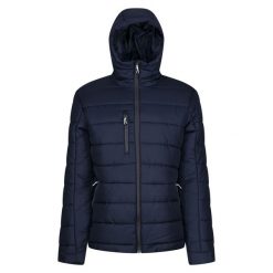 Męska Ocieplana Kurtka Navigate. Niebieskie kurtki męskie Regatta, m, bez wzorów, z puchu, sportowe, bez kaptura. Za 320.99 zł.