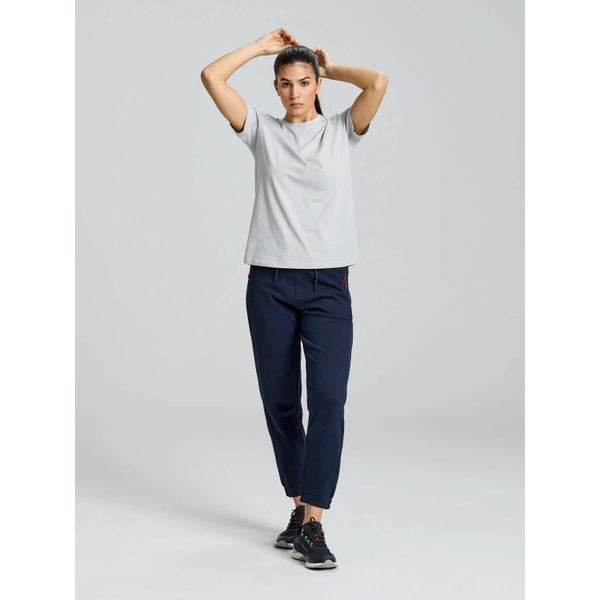 Koszulka Slam Deck Ws Damskie. Szare t-shirty damskie SLAM, s, bez wzorów, bez kołnierzyka. Za 151.75 zł.