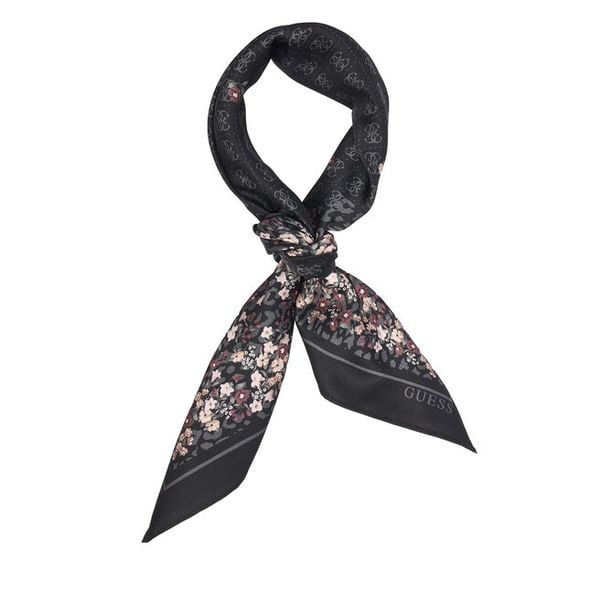 Apaszka Guess. Czarne apaszki damskie Guess, z aplikacjami. Za 154.99 zł.