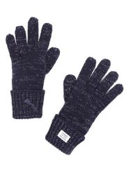 Le Chic Rękawiczki "Rowrow" w kolorze granatowym rozmiar: M. Niebieskie rękawiczki dziecięce Le Chic, bez ramiączek. Za 88.23 zł.