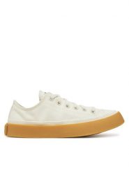 Converse Tenisówki Chuck Taylor All Star Retro Rubber A10696C Beżowy. Brązowe trampki i tenisówki damskie Converse, bez wzorów, z materiału. Za 219.99 zł.